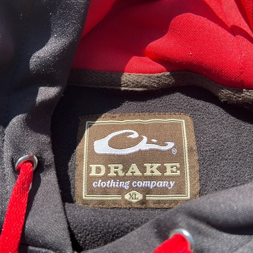 Drake Red and Black Hoodie